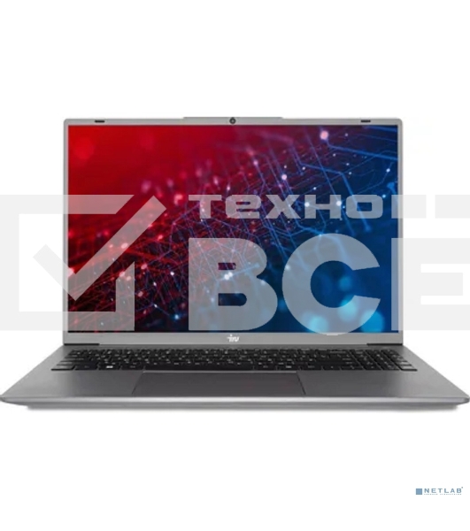 Ноутбук IRU Tactio 16ALB Core i5 1235U 16Gb SSD512Gb Intel UHD Graphics 16' IPS FHD (1920x1080) Windows 11 Pro grey WiFi BT Cam 4830mAh (2110204)