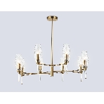 Люстра Ambrella light LH55202/8 BS/CL латунь/прозрачный E14*8 max 40W D800*520, фото10
