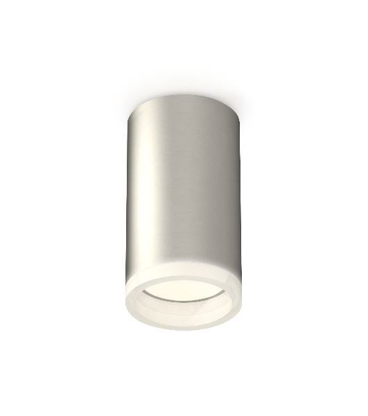 Светильник Ambrella Light XS6324040 SSL/FR серебро песок/белый матовый MR16 GU5.3 (C6324, N6245)