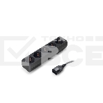 Сетевой фильтр для ИБП ExeGate EX221201RUS SPU-5-1.2B (5 розеток, 1.2м, UPS вилка IEC320-C14, черный), фото 1