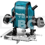 Фрезер Makita RP0900K 900Вт,27000об\м,ход-35мм,цанга-6\8мм,2.7кг,чем, фото 1