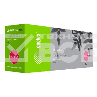 Картридж лазерный Cactus CS-TK8315K черный (12000стр.) для Kyocera FS-Taskalfa-2550CI