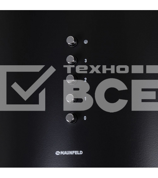 Вытяжка Maunfeld LEE PUSH 39 ЧЕРНЫЙ