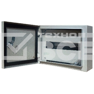 Корпус металлический навесной 250х300х120 12мод. IP54 ЩРН-12 DEKraft 30250DEK