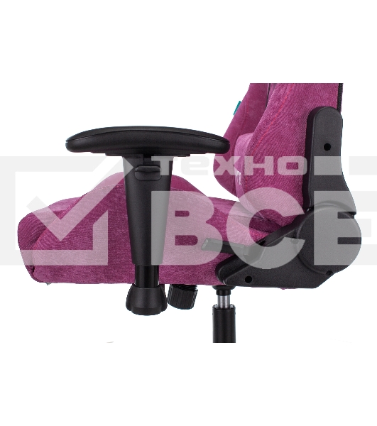 Кресло игровое Бюрократ VIKING KNIGHT LT15 FABRIC малиновый крестовина металл/пластик