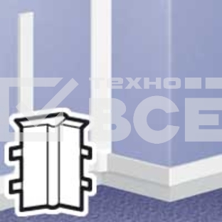 Угол внутренний переменный Legrand 030301 для кабель-канала 75х20мм, белый