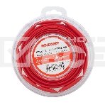 Трубка термоусаживаемая Rexant 5,0/2,5 мм красная, ролик 2,44 м, фото 1