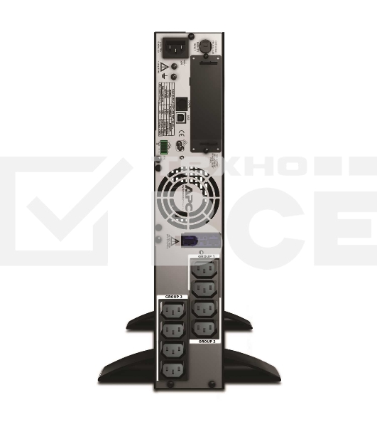 Источник бесперебойного питания APC Smart-UPS X SMX1500RMI2U 1200Вт 1500ВА черный