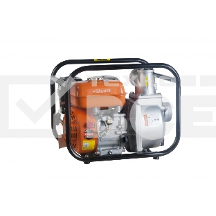 Бензиновая мотопомпа 7лс, 4-х тактн,1000л/мин,ЧИСТАЯ, напор 34м,бак 3,3л, d=80мм,Sturm! BP87101