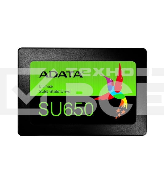 Накопитель SSD ADATA SU650, 256Gb, SATA III, 2.5