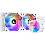 Комплект водяного охлаждения ID-Cooling ZOOMFLOW_240XT_SNOW белый 120мм алюминий+медь 1500rpm 26.4db 4-pin 250W, фото2