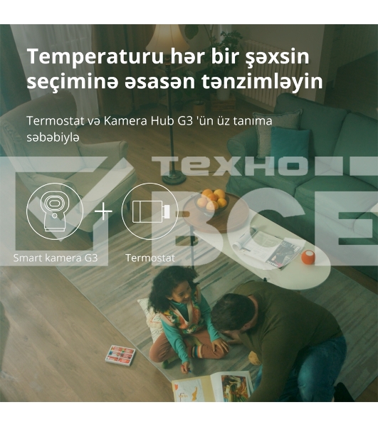 Термоголовка Aqara Smart Radiator Thermostat E1 (SRTS-A01) для радиат. резьбовой