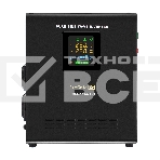 Комплект ИБП EX295996RUS + батарея 55Aч EX285652RUS 1шт (инвертор, синус, для котла, настенный) ExeGate FineSine SX-800.LCD.AVR.2SH <800VA/500W, чистая синусоида, цветной LCD-дисплей, AVR, 2*Schuko, линейно-интерактивный, крепление настенное/универсальное, фото3