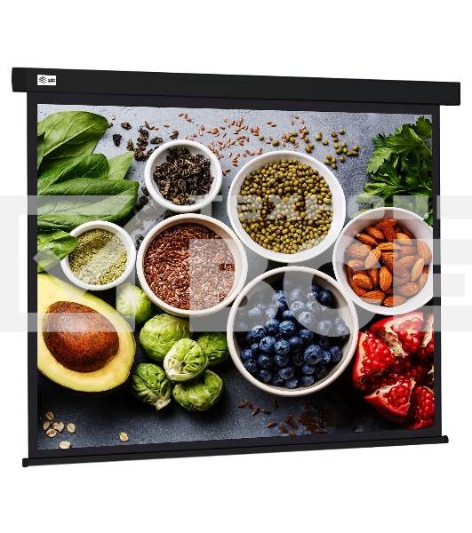 Экран Cactus 187x332см Wallscreen CS-PSW-187X332-BK 16:9 настенно-потолочный рулонный черный