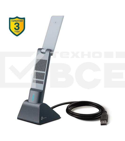 Двухдиапазонный USB-адаптер высокого усиления TP-Link Archer TX20UH с поддержкой Wi-Fi AX1800