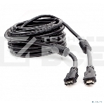 Кабель HDMI Cablexpert CCF2-HDMI4-15M, 19M/19M, v2.0, медь, позол.разъемы, экран, 2 фер.кольца, 15м, черный, пакет, фото2