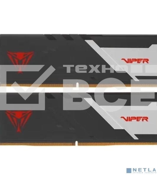 Оперативная память Patriot Viper Venom, DDR5, 32GB (2x16GB), 5600MHz, CL36, с радиатором, черный
