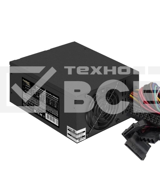 Серверный блок питания  400W ExeGate ServerPRO-400ADS (ATX, APFC, КПД 82% (80 PLUS), 2x8cm fans, 24pin, (4+4)pi