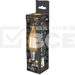 Лампа филам. Gauss Filament 13Вт цок.:E14 свеча св.свеч.бел.теп. (упак.:10шт) (104801113), фото4