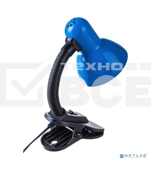 Светильник N-212-E27-40W-BU настол. син. ЭРА Б0035060