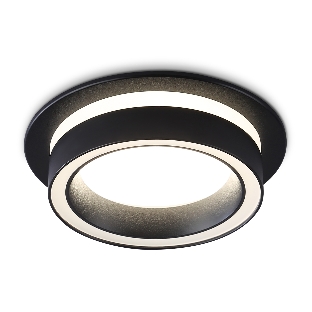 Светильник Ambrella light TN5241 BK черный GX53 D110*42