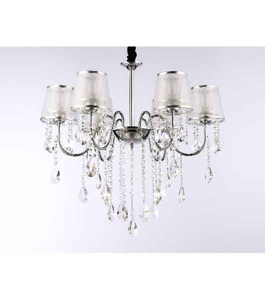 Светильник Ambrella light TR4588/6 CH/SL хром/серебро E14/6 max 40W D660*570