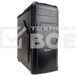 Компьютерный корпус Zalman Z3 черный без БП ATX 1x120mm 2xUSB2.0 1xUSB3.0 audio bott PSU