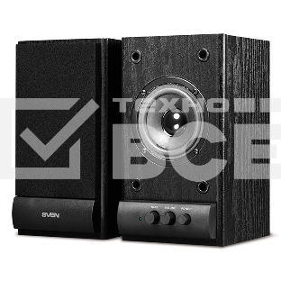 Колонки Sven SPS-607 2.0 черный 6Вт