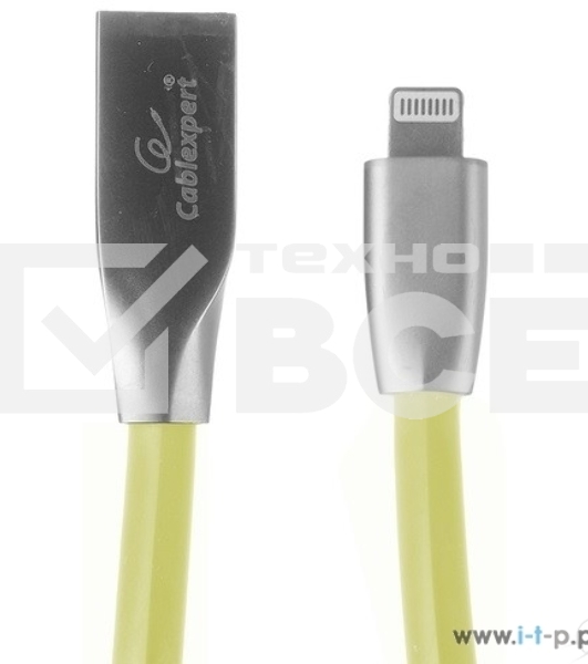 Кабель Cablexpert для Apple CC-G-APUSB01Gd-1M, AM/Lightning, серия Gold, длина 1м, золотой, блистер