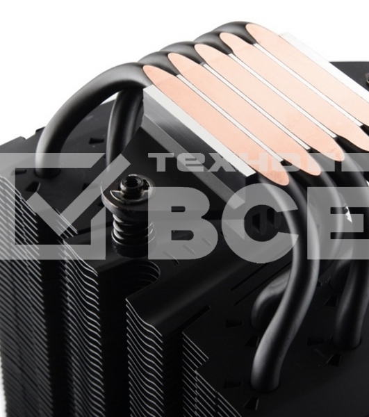 Кулер для процессора Enermax ETS-T50 AXE черный, 140 мм, алюминий/медь, 1000 об/мин, 22 дБ, 4 pin, 230 Вт, 163 мм