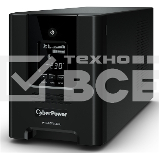 Источник бесперебойного питания CyberPower PR2200ELCDSL 2200VA/1980W USB/RJ11/45 (9 IEC)