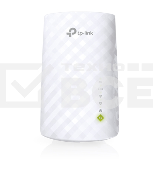 Повторитель беспроводного сигнала TP-Link SOHO RE200 10/100BASE-TX/Wi-Fi белый поставляется без кабеля RJ-45