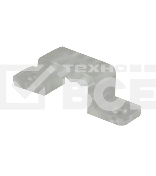 Монтажная клипса для LED ленты 220 В 6.5x15 мм
