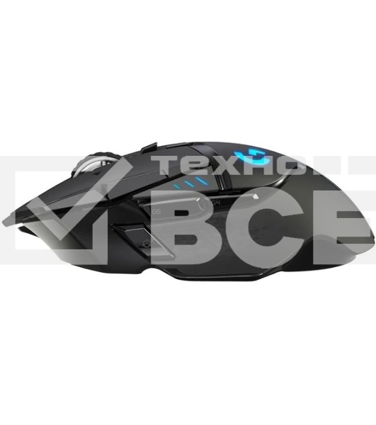 Мышь беспроводная/проводная Logitech G502 LIGHTSPEED черный, 25600 dpi, радиоканал, USB, кнопки - 11