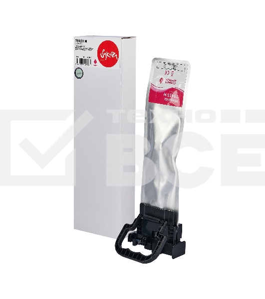 Контейнер с чернилами Sakura C13T945340 (T9453 M) для Epson, пурпурный, 66 мл., 5000 к.