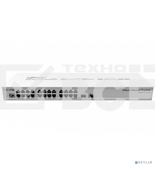 Маршрутизатор 24PORT 1000M CRS326-24G-2S+RM MIKROTIK