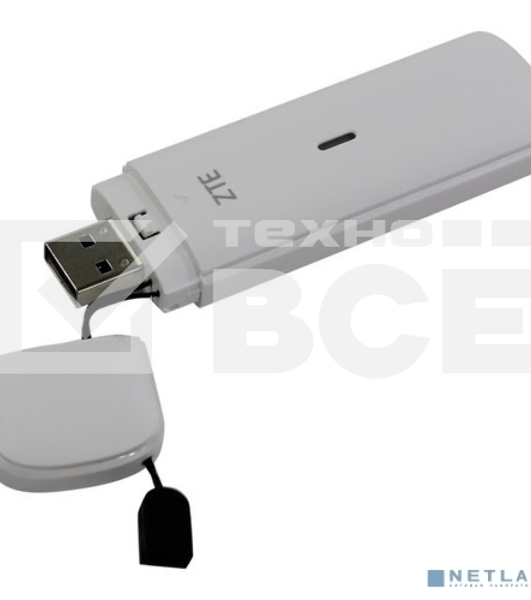 Модем ZTE MF833 2G/3G/4G USB Firewall +Router внешний белый