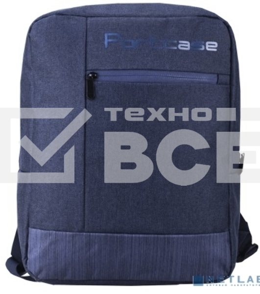 Компьютерный рюкзак PORTCASE (15,6) KBP-132BU, цвет синий