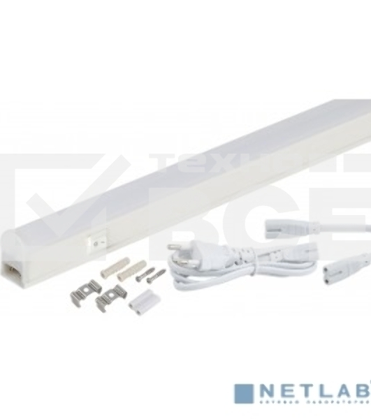 Светильник светодиодный ЭРА LLED-01-08W-4000-W 572х22х33мм линейный