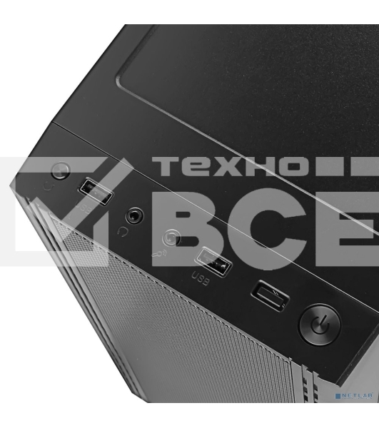 Компьютерный корпус Ginzzu B170 2*USB 2.0,AU