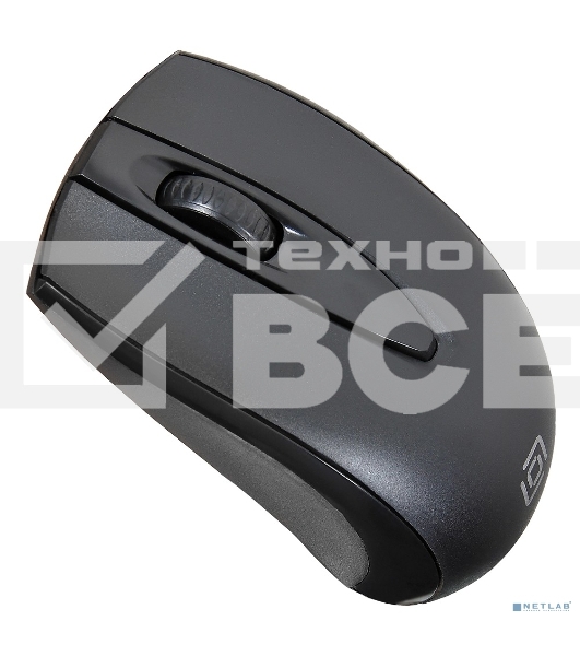 Мышь беспроводная Oklick 540MW черный, 1200 dpi, радиоканал, USB, кнопки - 3