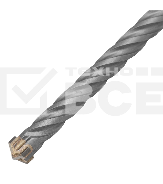 Бур по бетону Matrix, 12 x 400 мм, SDS PLUS c крестовой пластиной