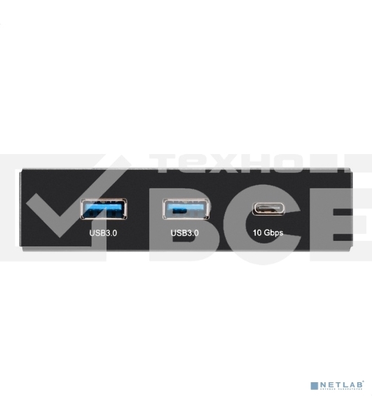 Планка USB на переднюю панель ExeGate U3H-616, 3,5
