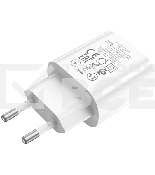 Сетевое зар./устр. Hoco N22 25W (PD+QC+AFC) USB Type-C универсальное белый