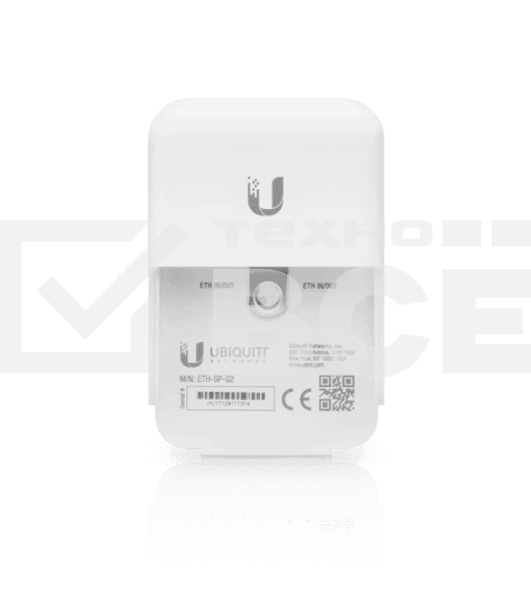 Грозозащита UBIQUITI Ethernet Surge Protector Gen 2 Ethernet уличная, 1 Гбит/с (ETH-SP-G2)