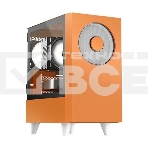 Корпус WIZMAX EM1 Woofer, mATX, mITX оранжевый, Mini-Tower, без БП, TG, 1x160mm + 1x120mm LED, 1xUSB-A 3.0 + 2xUSB-A 2.0, фото7