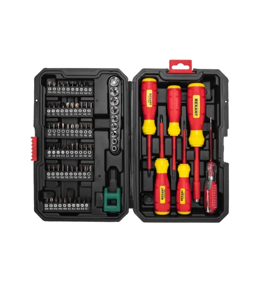 Набор отверток диэлектрических Rexant 76 предметов