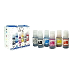 Чернила NVPrint GI-43 для принтеров Canon Pixma G540, G640, набор 6 цветов по 100 мл совместимые, фото 1