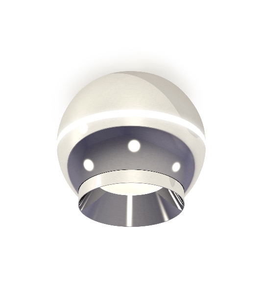 Светильник Ambrella Light XS1104002 PSL серебро полированное MR16 GU5.3 LED 3W 4200K (C1104, N7032)