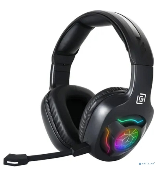 Гарнитура Oklick HS-L575G чёрный, беспроводная + проводная, Bluetooth